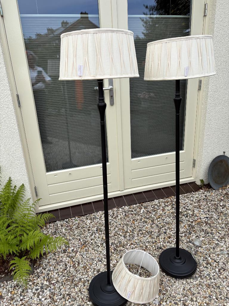 1 lamp met riviera maison kap, Ophalen, Zo goed als nieuw, Minder dan 50 cm
