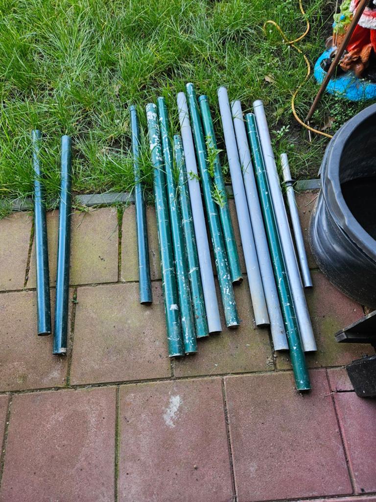 ijzeren palen, Tuin en Terras, Palen, Balken en Planken, Ophalen, Zo goed als nieuw, Minder dan 180 cm, Overige typen