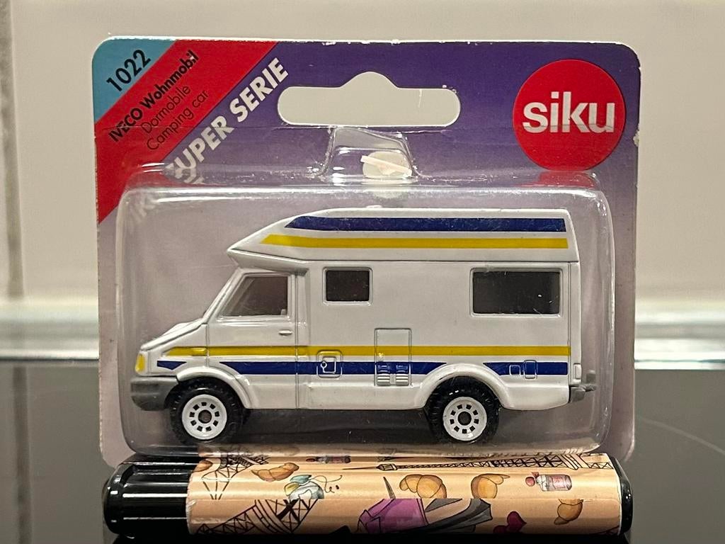 Siku Iveco Daily Camper 1:64 OVP, Verzenden, Zo goed als nieuw, Bus of Vrachtwagen