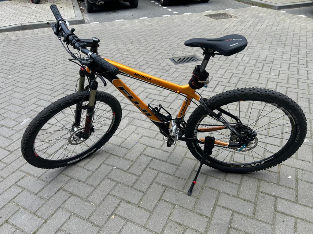 Fuji Moutainbike, schijfremmen, 24 versnellingen, Gebruikt, Hardtail, Schijfrem, Ophalen