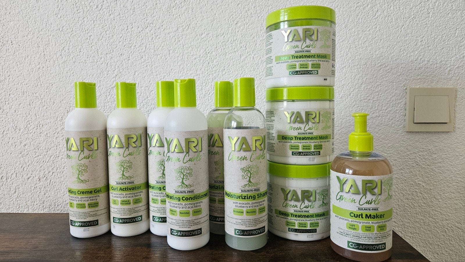 Yari Green Curls Diverse Producten, Ophalen of Verzenden, Nieuw, Haarverzorger of -hersteller