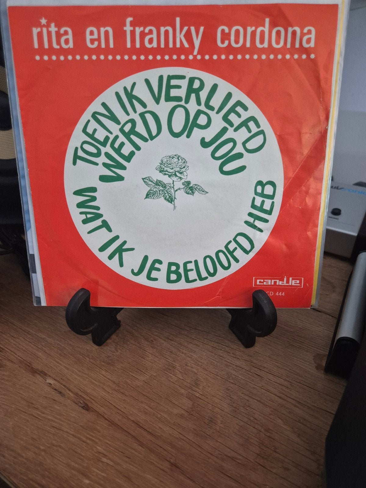 Rita en Franky Cordona - Toen Ik Verliefd Werd Op Jou, Verzenden, Gebruikt