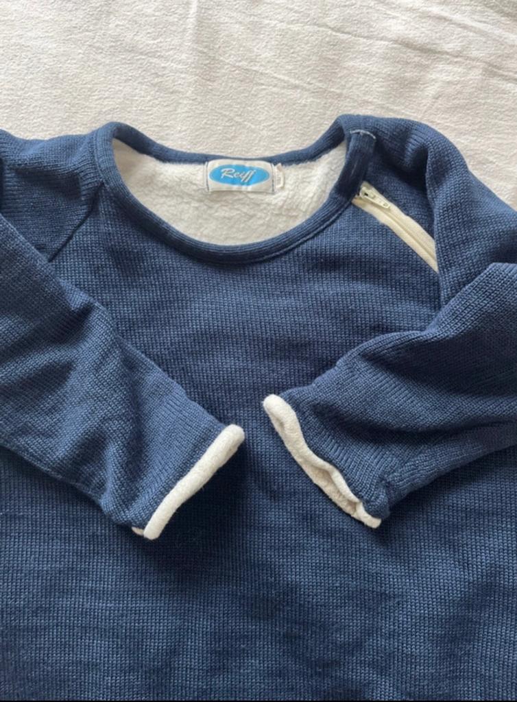 Reiff Slaapzak van wol gevoerd, blauw, 98-104, Ophalen of Verzenden, Gebruikt, 85 tot 100 cm, Slaapzak