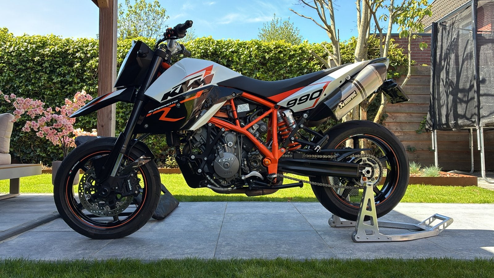 KTM SMR 990 ABS - 2012 - vol opties - 990 smr - akrapovic, 2 cilinders, Motorrijbewijs A, Gebruikt, Particulier