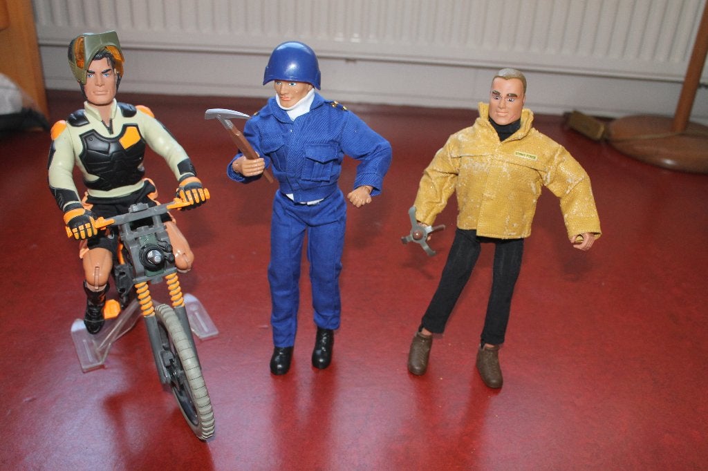 Actionman, 3 verschillende, Ophalen of Verzenden, Gebruikt