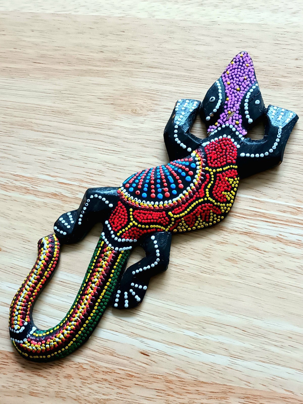 Gekko uit Bali, Ophalen, Nieuw, Zilver, Overige materialen