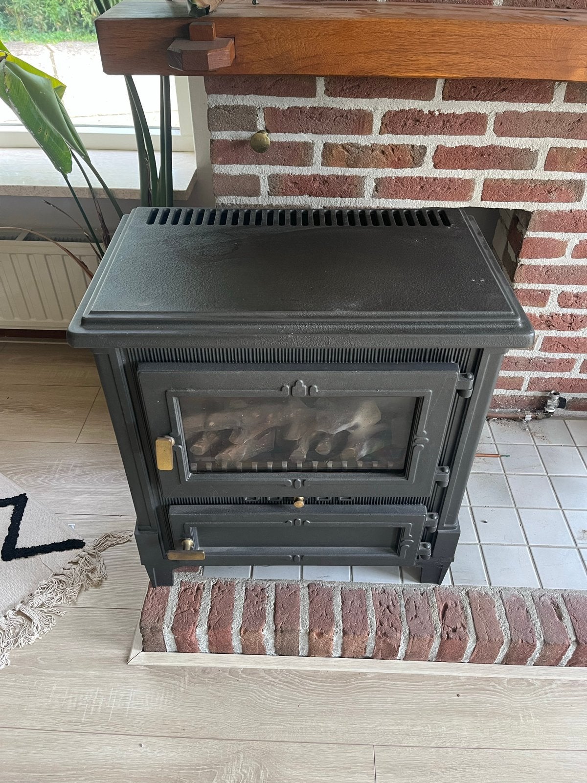 Heintje Gaskachel 11,5 kW - Aardgas, Ophalen, Gebruikt, Gas, Vrijstaand
