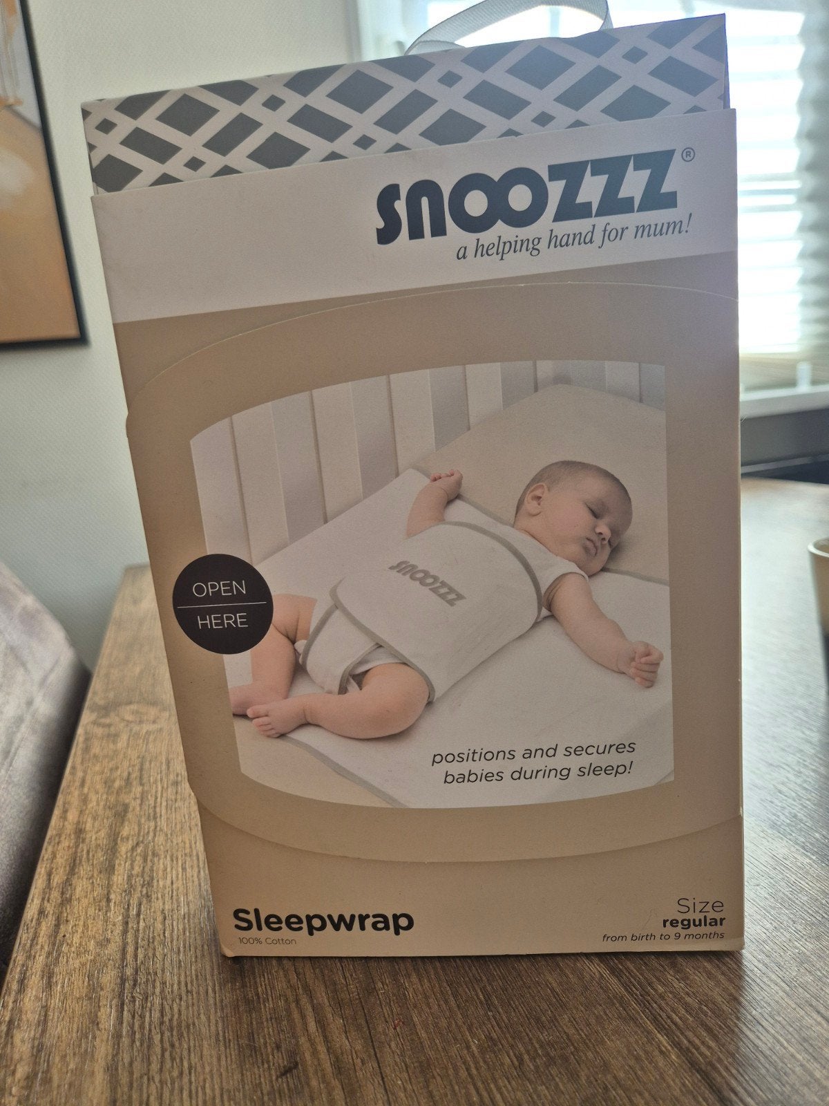 Snoozzz Sleepwrap - Veilig slapen van 0-9 maanden, Kinderen en Baby's, Ophalen of Verzenden