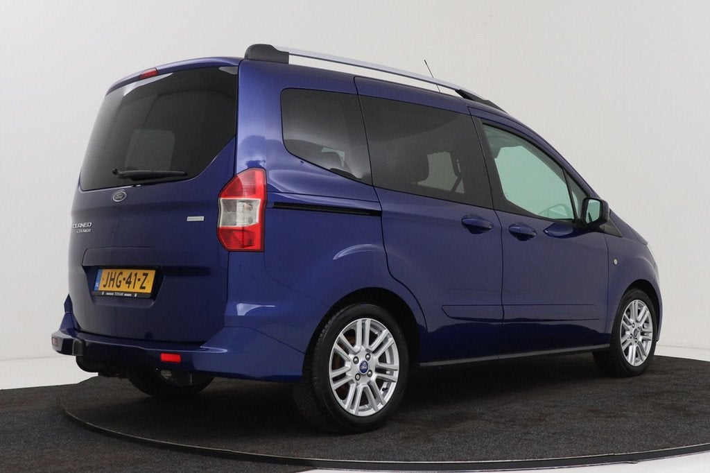 Ford TOURNEO COURIER 1.0 Titanium | Trekhaak | Distributie V, Voorwielaandrijving, Gebruikt, Blauw, Bedrijf