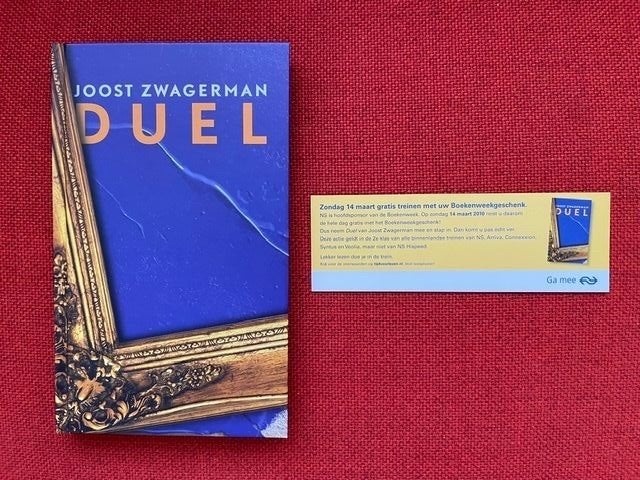 Duel (gesigneerd), Ophalen of Verzenden, Zo goed als nieuw, Nederland, Joost Zwagerman