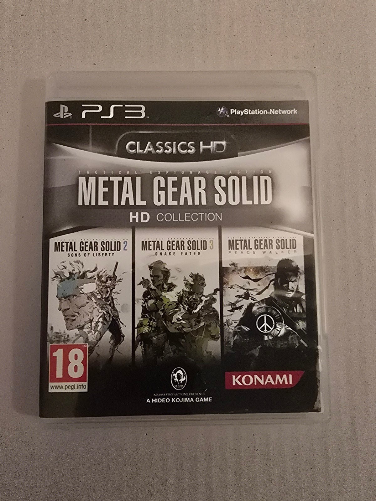 Metal Gear Solid HD Collection PS3 - Classics HD, Ophalen of Verzenden, Zo goed als nieuw