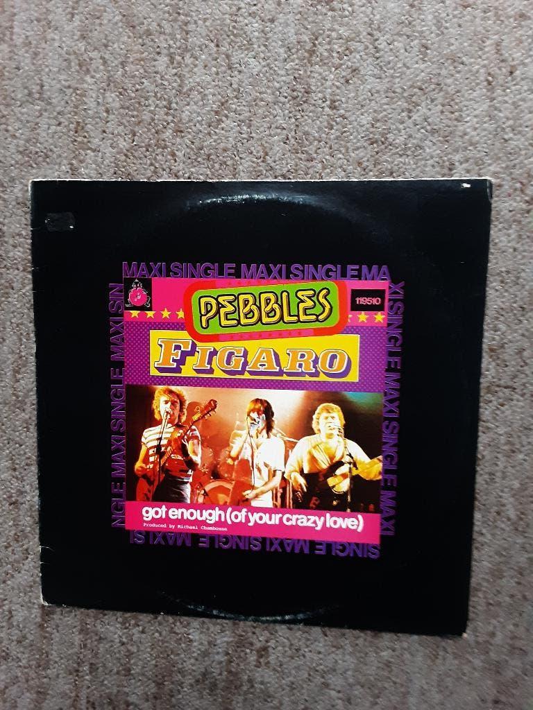maxi single Pebbles figaro, Gebruikt, Originele persing, 1980 - 1989, Ophalen of Verzenden