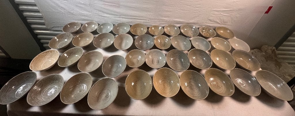 Chinees Song Celadon hoge kommen (40 stuks), Antiek en Kunst, Antiek | Porselein, Ophalen