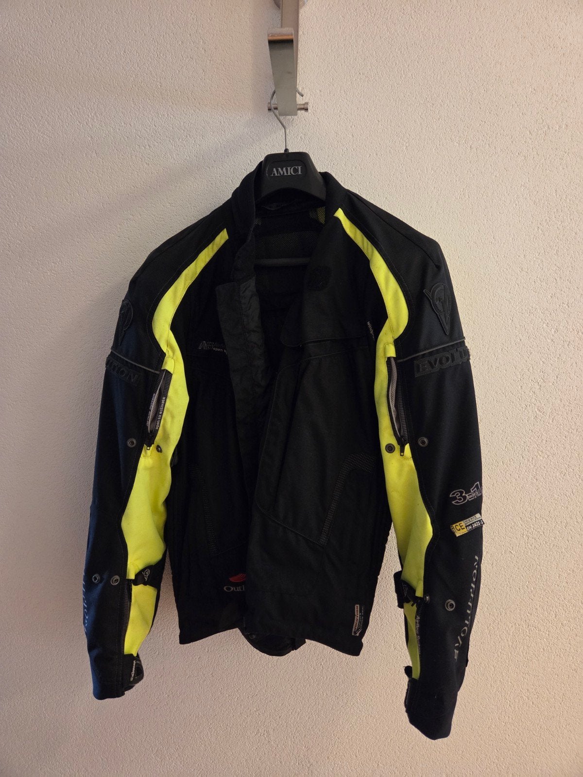 Evolution 3=1 Textiel Motorjas Heren L - Goede Conditie, Motoren, Kleding | Motorkleding, Evolution Motorcycling Clothing, Jas | textiel