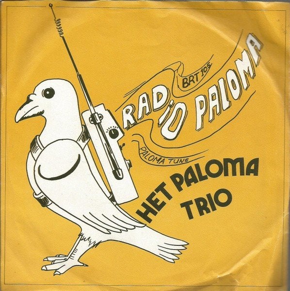 Piraten Single (1980) Het Paloma Trio - Radio Paloma, Gebruikt, 7 inch, Ophalen of Verzenden, Fotohoes