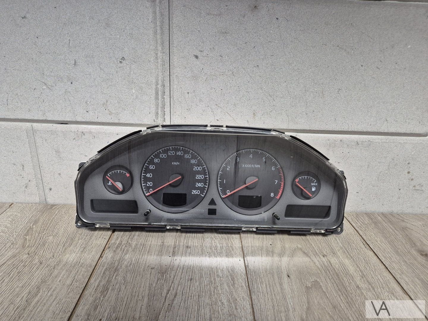 Tellerklok cockpit voor Volvo V70 / S60 2000-2003 8637993, Gebruikt, -, -, Ophalen of Verzenden
