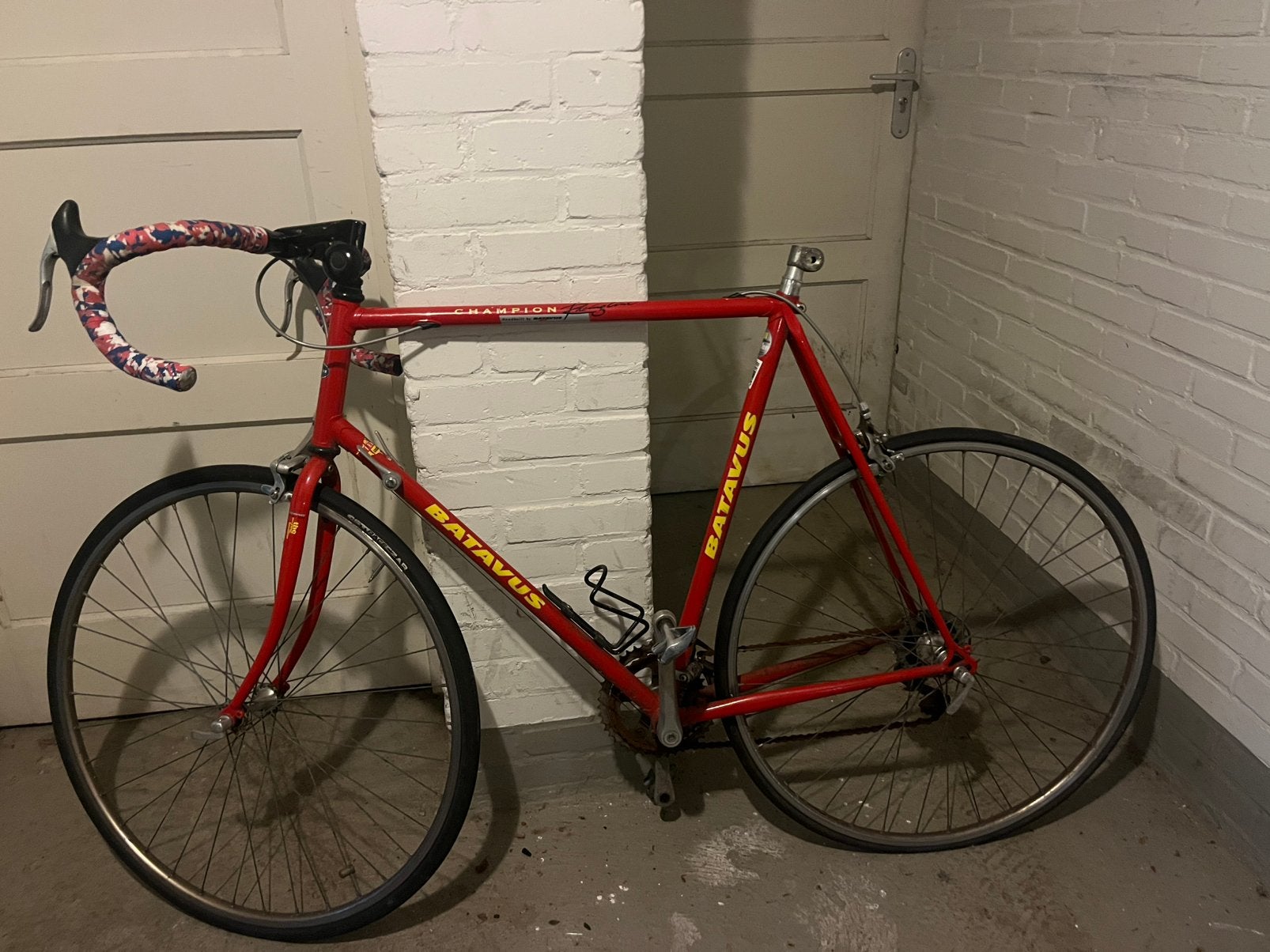 Vintage Batavus Racefiets, Fietsen en Brommers, Fietsen | Oldtimers, 59 cm of meer, Ophalen