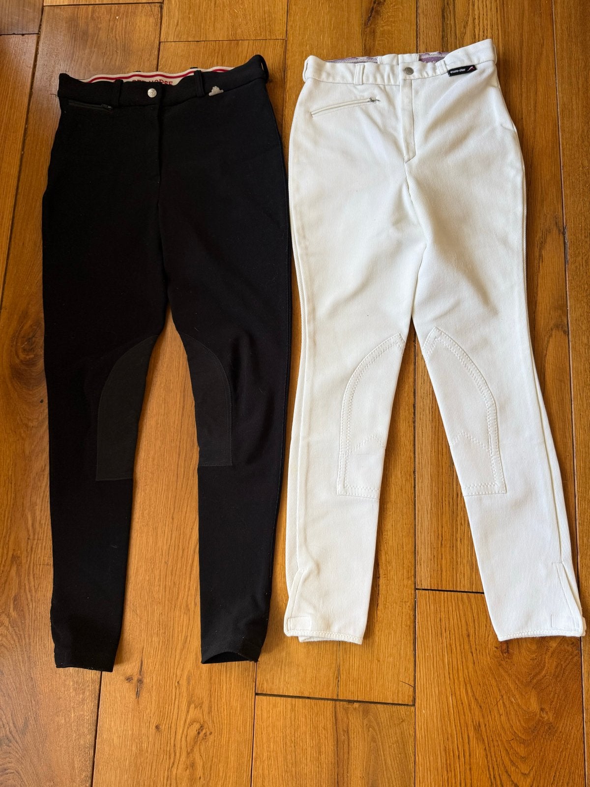2 paardrijbroeken - maat 170 en 176, Dieren en Toebehoren, Ophalen, Kinderen, Onderkleding