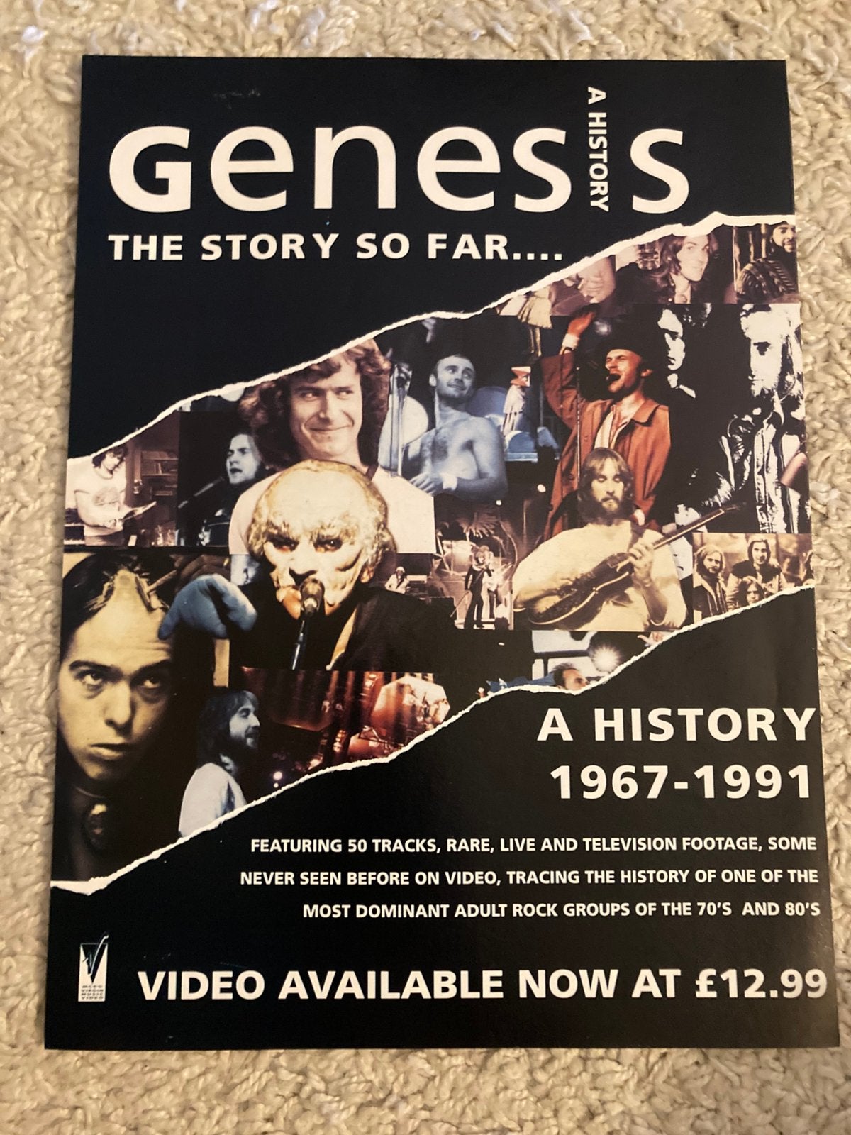 GENESIS A4 advertentie, Ophalen of Verzenden
