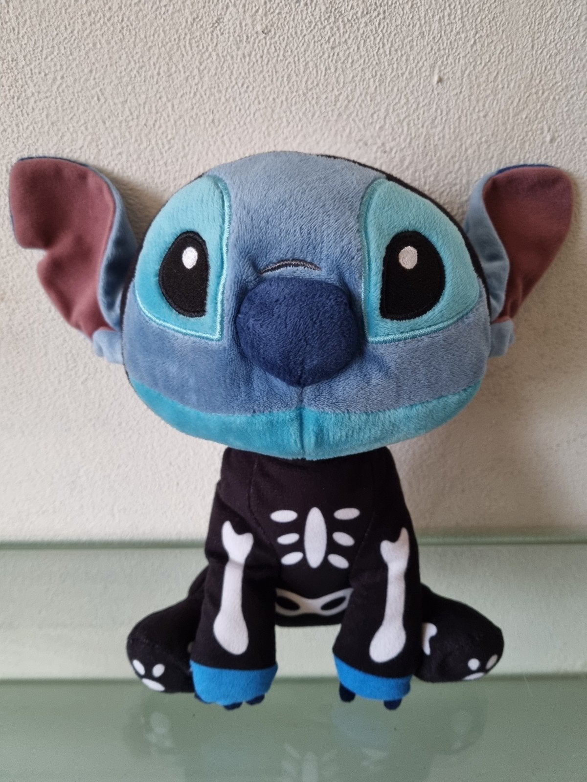 Orig,Disney/Simba,STICH HALLOWEEN SKELET,25cm,Label,Inwst!, Disney, Disney, Overige typen, Blauw