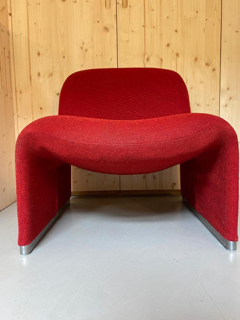 Vintage Artifort Alky stoel, Ophalen, Gebruikt, Mid century, 75 tot 100 cm