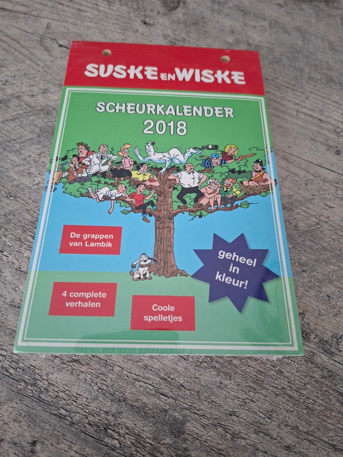 Suske en wiske scheurkalender 2018, Verzamelen, Ophalen, Suske en Wiske, Zo goed als nieuw, Boek of Spel
