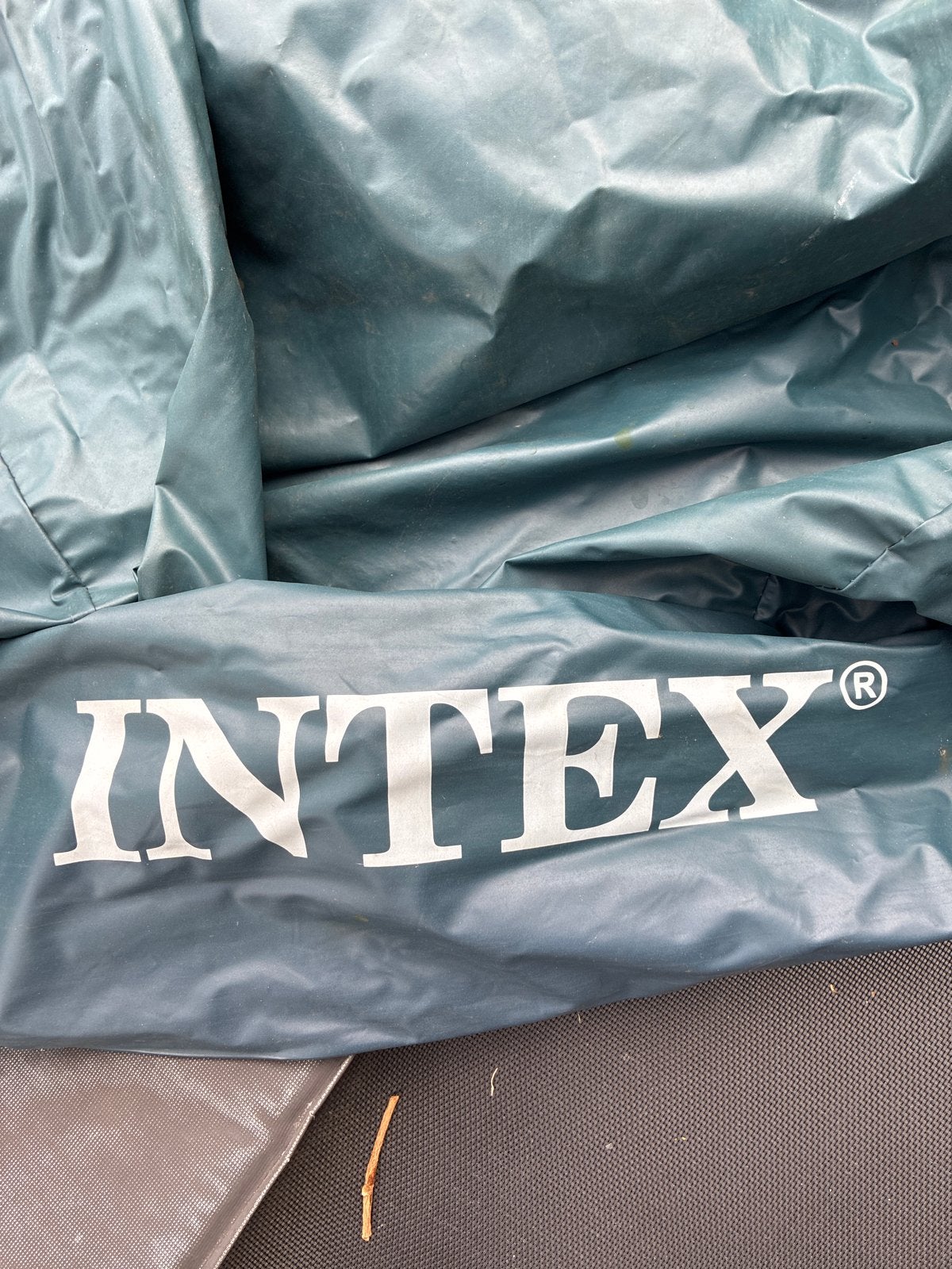 Intex Zwembad Afdekzeil Rond Model 10' x 12" (305 cm), Ophalen of Verzenden, Gebruikt, Afdekzeil