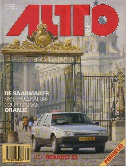 Autovisie 5 1984 : Renault 25 GTX - Toyota LandCruiser J60, Ophalen of Verzenden, Gelezen, Algemeen