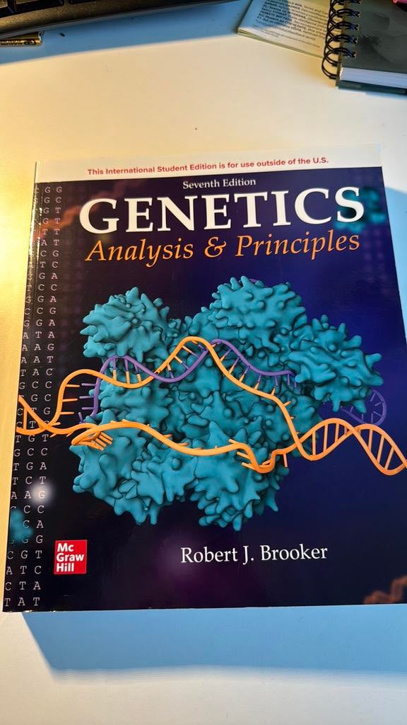 Genetics - Analysis and Principles 7th edition, Ophalen of Verzenden, Zo goed als nieuw, Programmeertaal of Theorie