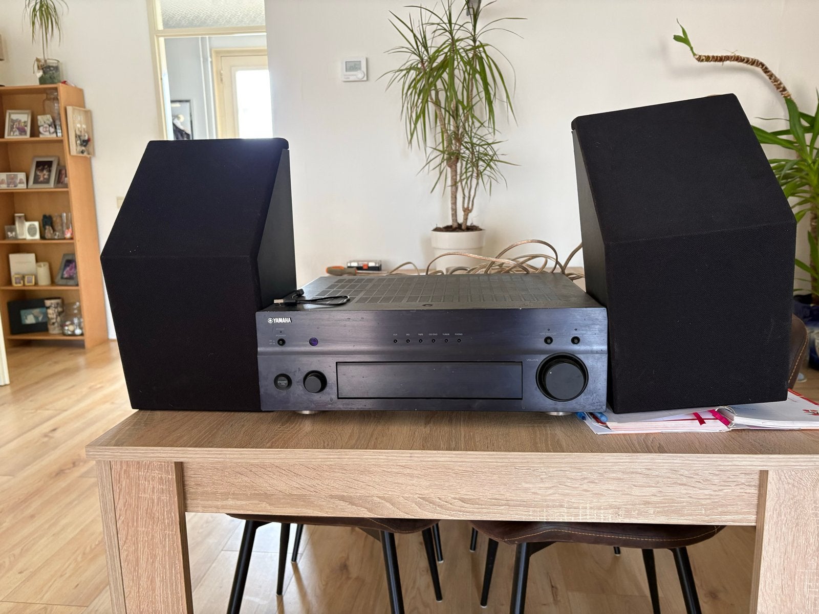 Yamaha AX-397 versterker met Bose 201 speakers, Audio, Tv en Foto, Stereo speakers, Gebruikt, Yamaha, AUX-ingang