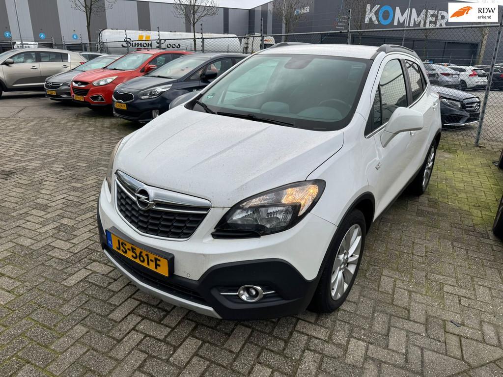 Opel Mokka 1.7 CDTi Cosmo, Auto's, Opel, Voorwielaandrijving, Gebruikt, 4 cilinders, Wit