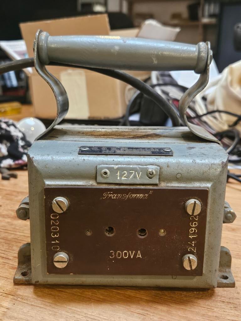 Vintage trafo jaren 60 GEB Maastricht - Getest, Antiek en Kunst, Antiek | Gereedschap en Instrumenten, Verzenden