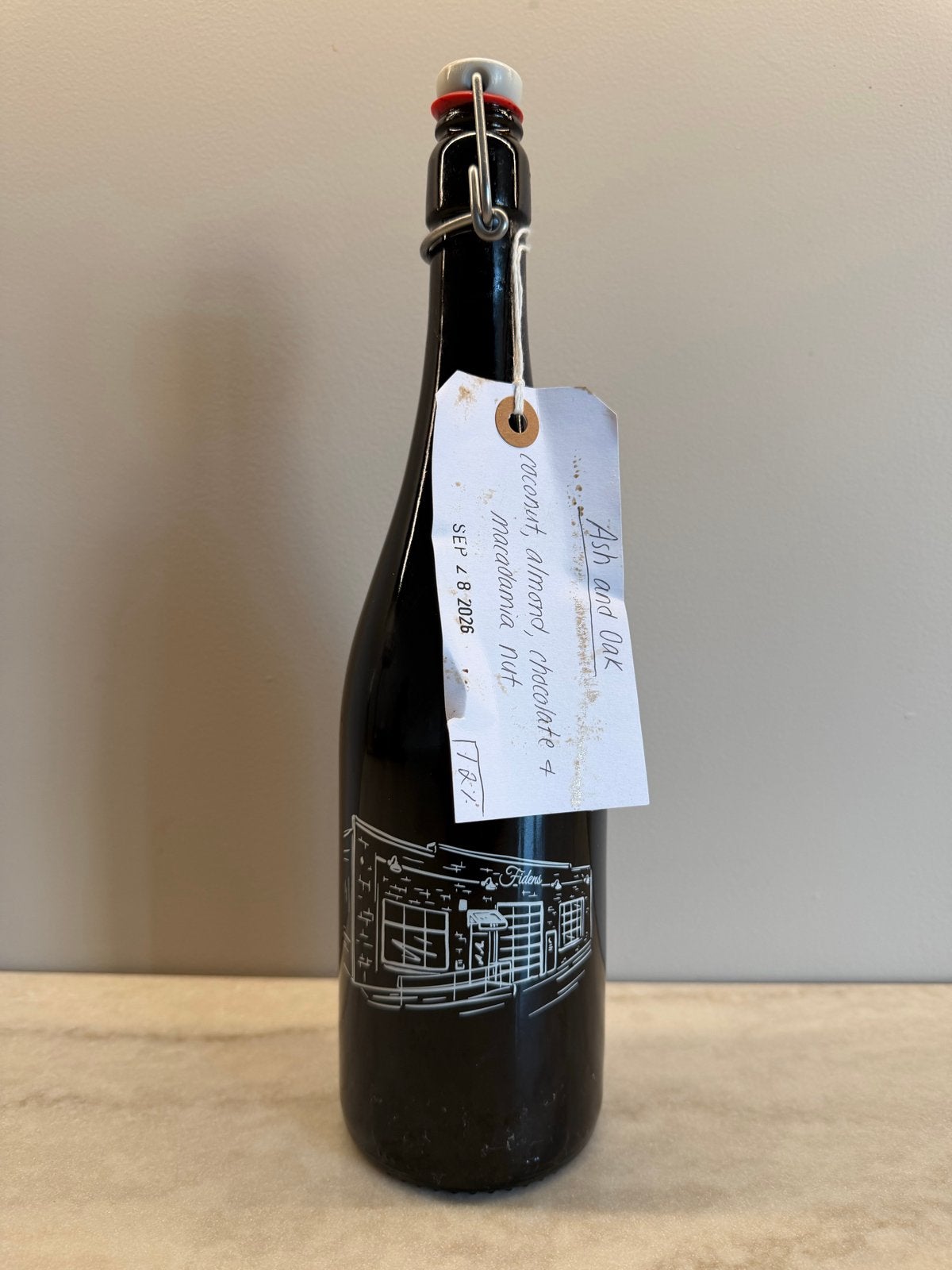 Fidens | Ash & Oak | 48 Months B.A | Anniversary Stout |, Verzamelen, Ophalen of Verzenden, Nieuw, Flesje(s), Overige merken