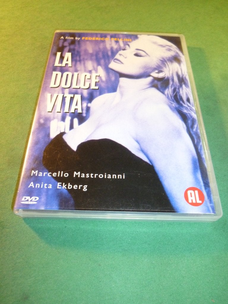 La dolce vita Federico Fellini dvd, Drama, Nederlands, Zo goed als nieuw, Italiaans