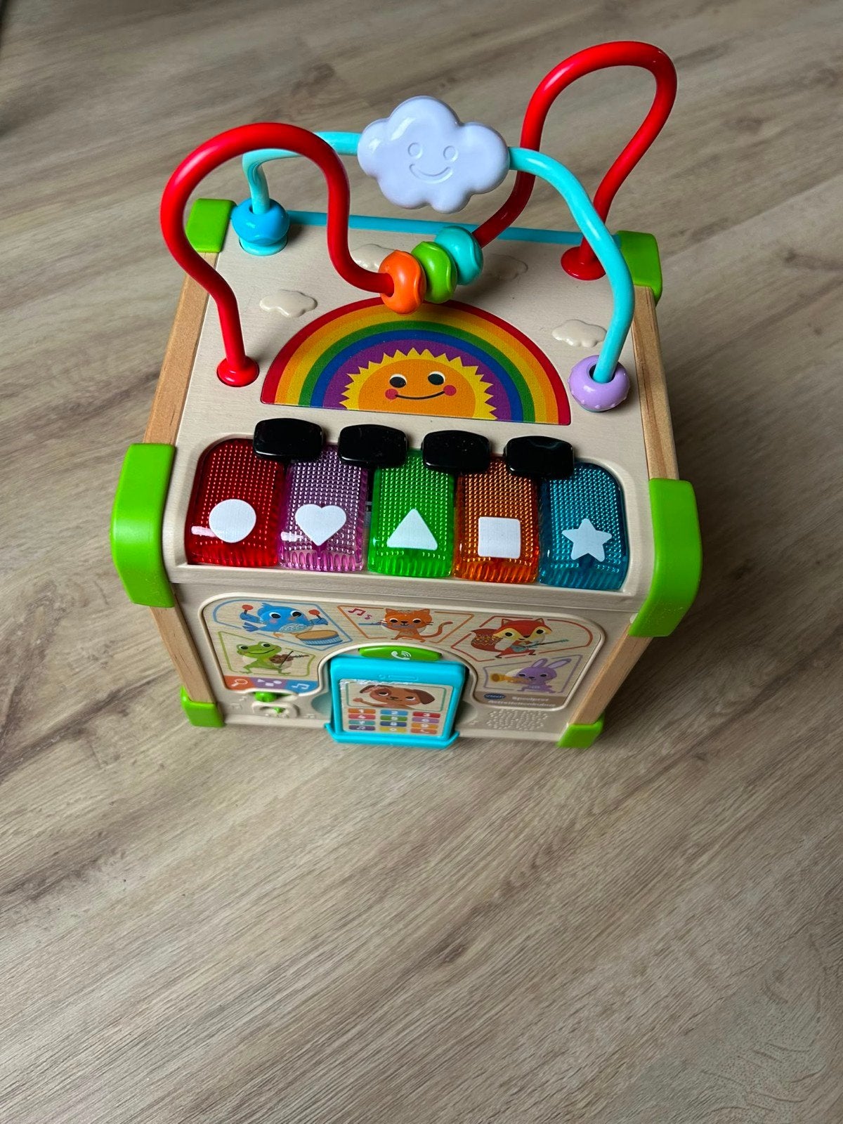 Vtech Speelpret Houten Activiteitenkubus, Ophalen of Verzenden, Zo goed als nieuw, Overige typen