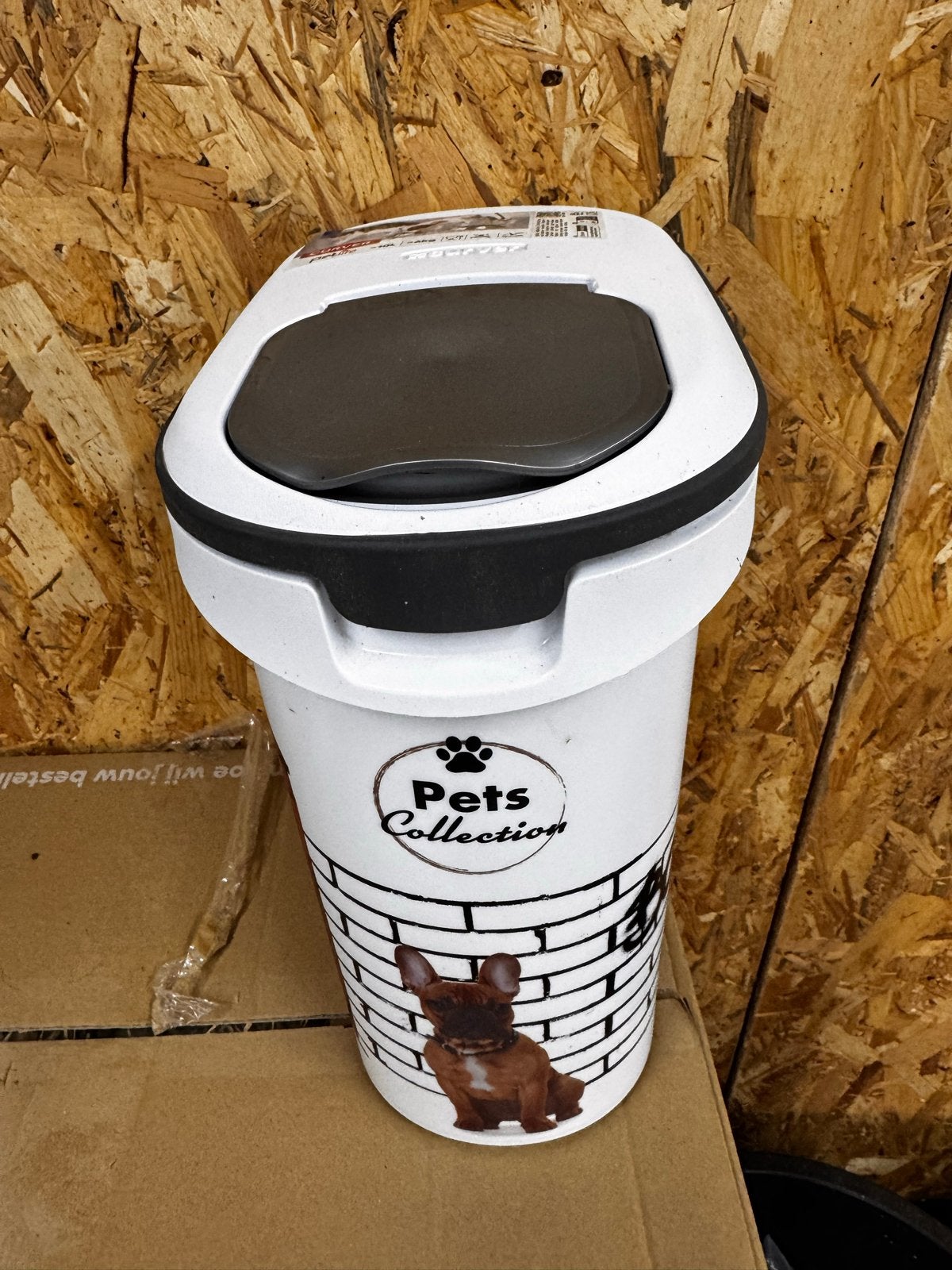 Nieuwe Honden voer contair 10 liter curver, Ophalen of Verzenden, Hond