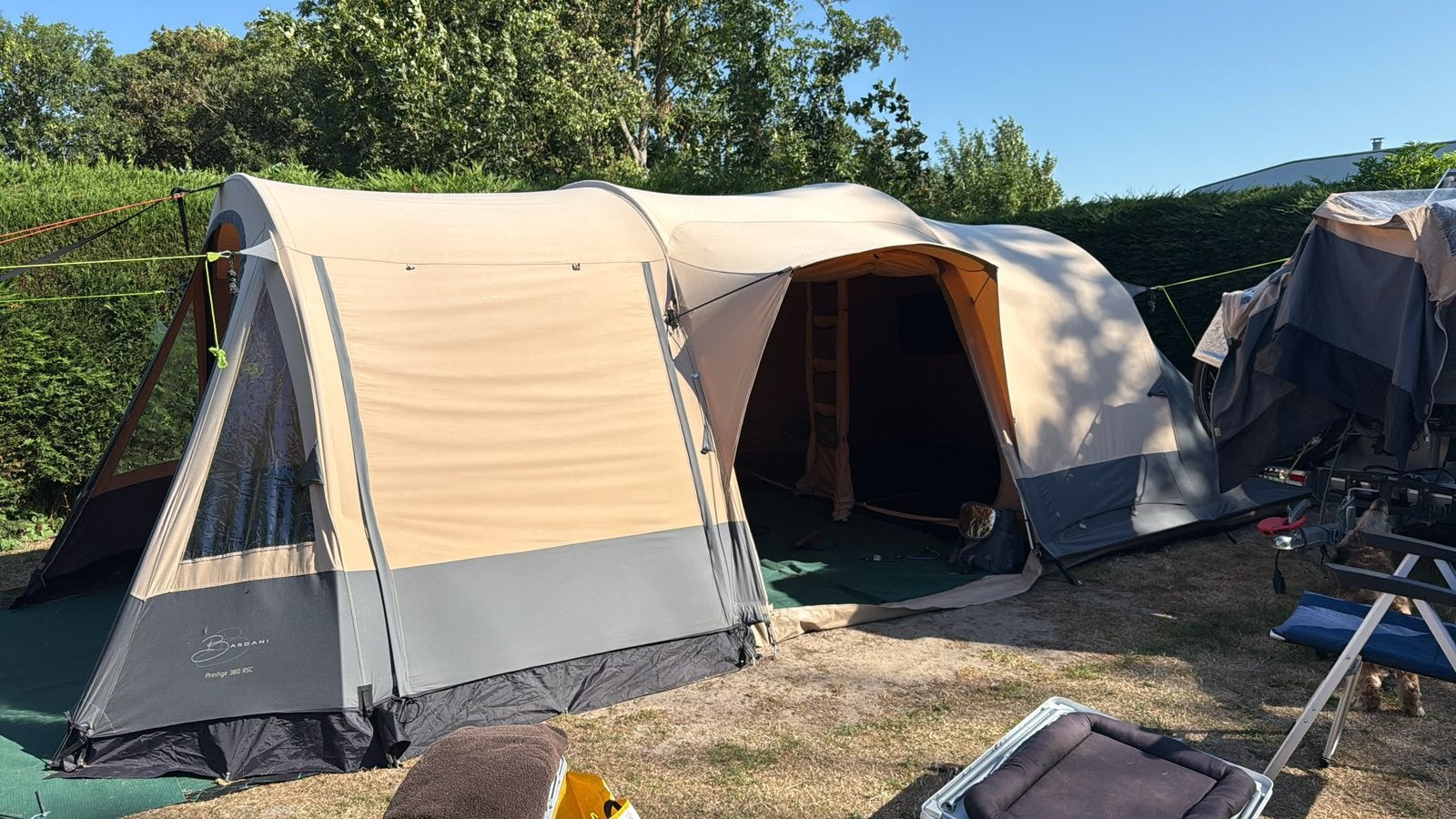 Bardani prestige 360 rsc, Caravans en Kamperen, Tenten, Ophalen, Zo goed als nieuw