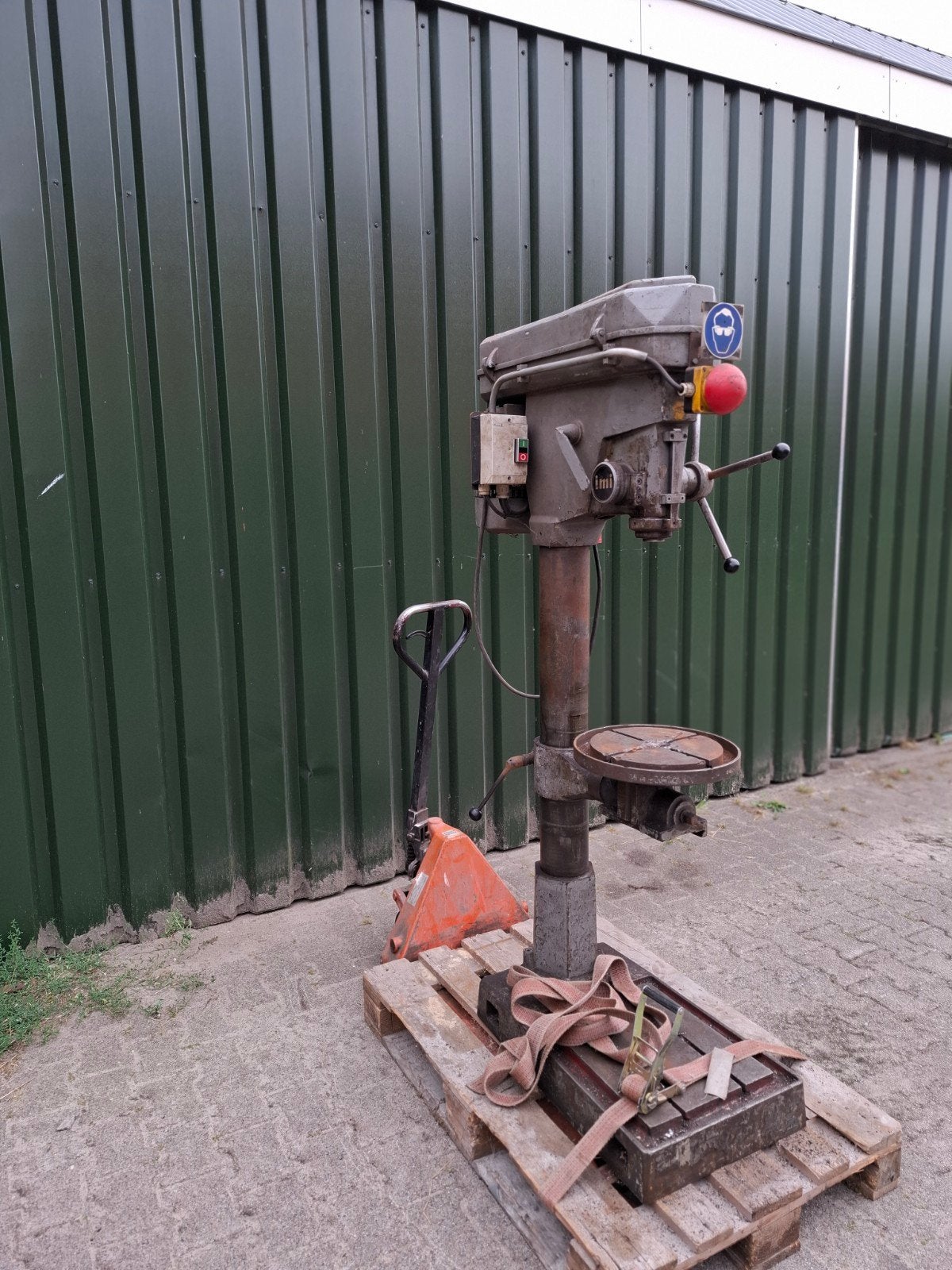 kolomboormachine MK3, Ophalen, Gebruikt