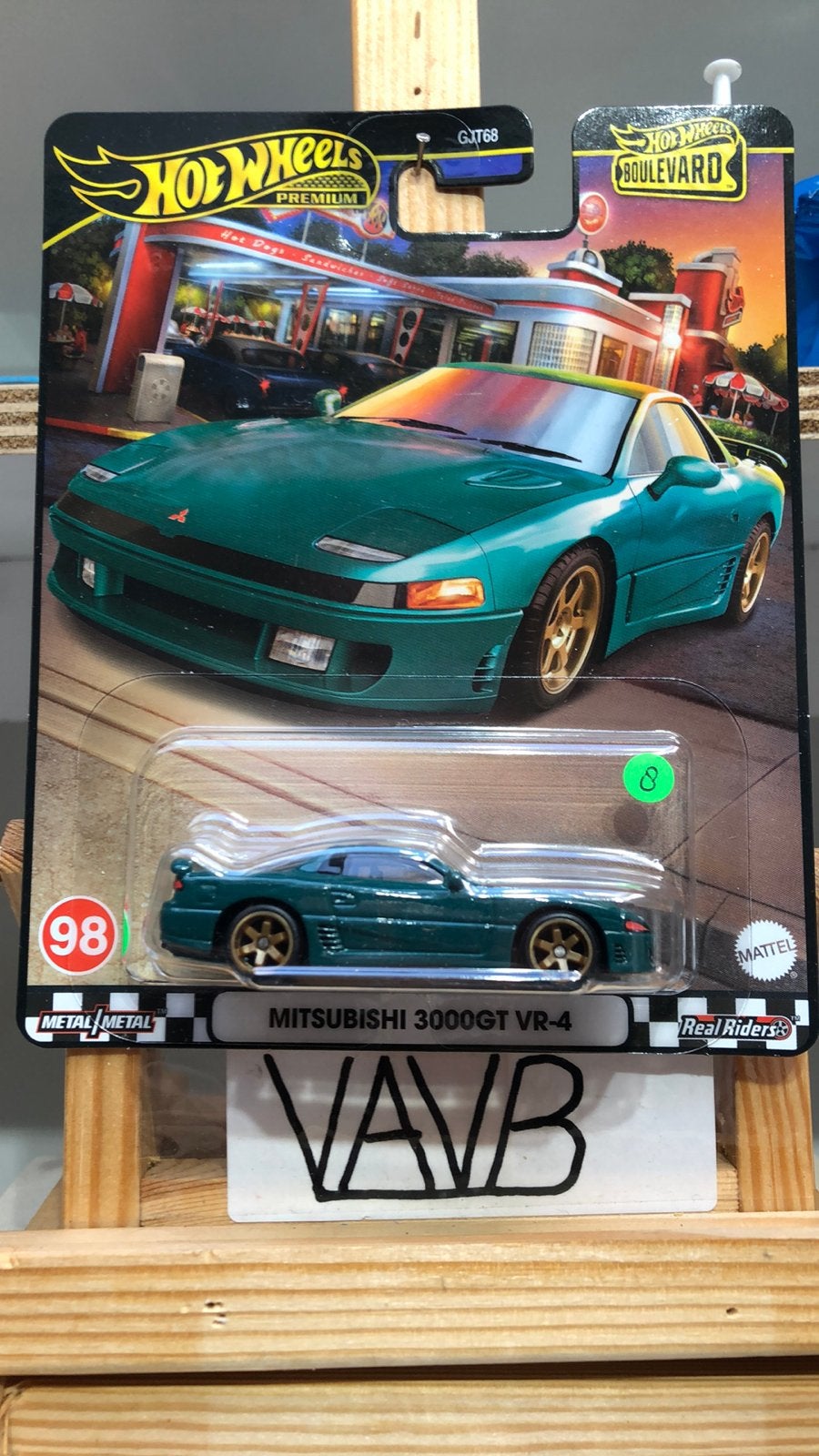 1 Mitsubishi 3000 gt vr4 Hot Wheels Hotwheels VAVB nieuw, Ophalen of Verzenden, Nieuw, Auto