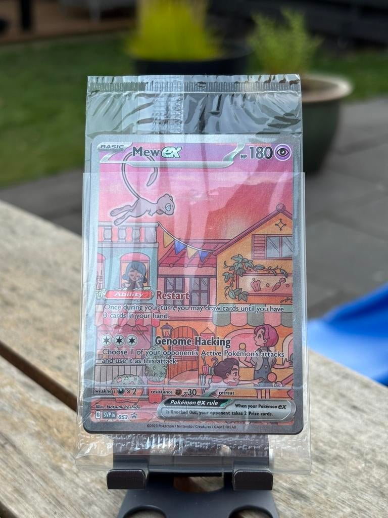 Pokémon Mew ex SVP 053 Promo – Sealed (nieuw in verpakking), Ophalen of Verzenden, Zo goed als nieuw