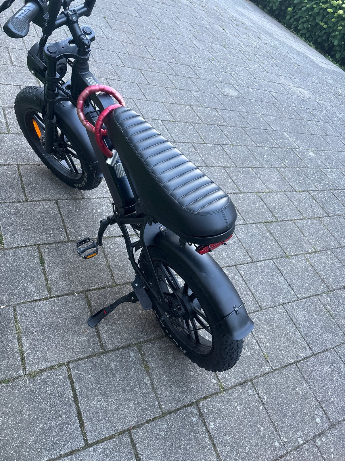 Stoere Fatbike v20 Qmwgeek E-bike - Zo goed als nieuw, Overige merken, Versnellingen, Zo goed als nieuw, Schijfrem