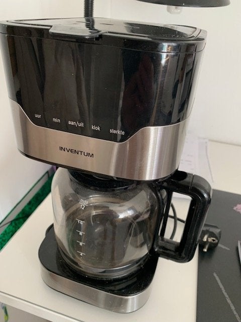 koffiezetapparaat, Ophalen, Gebruikt, Koffiemachine, Gemalen koffie