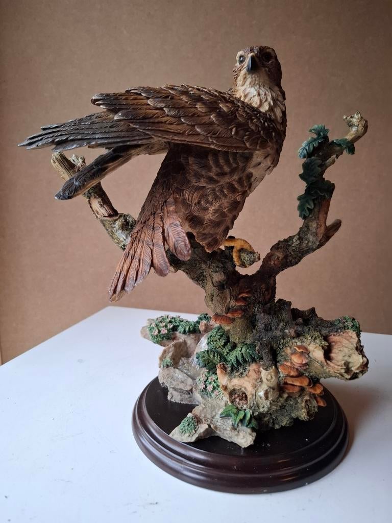 Country Artists Buizerd Beeldje Handgeschilderd, Ophalen of Verzenden, Zo goed als nieuw, Dier