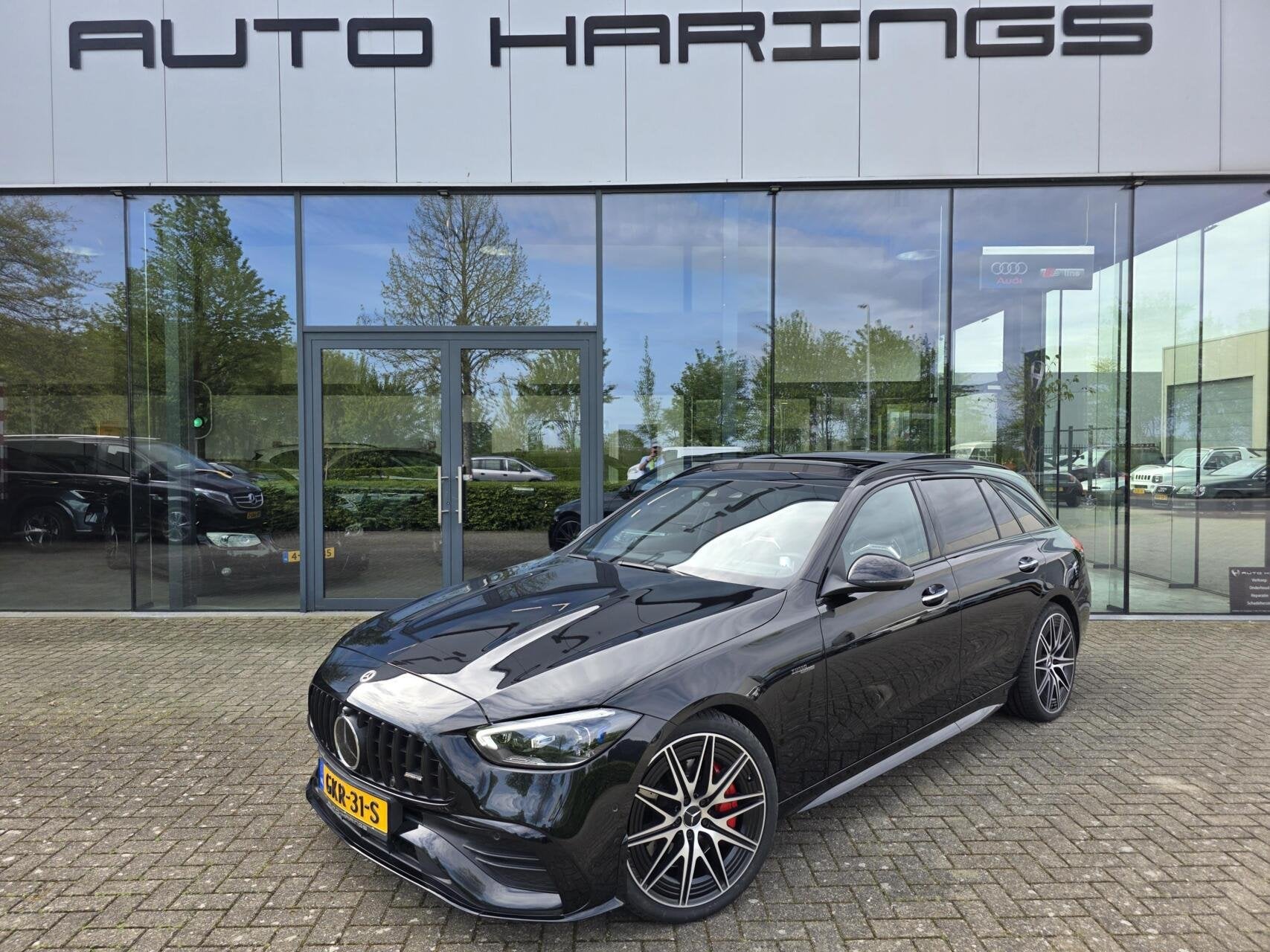 Mercedes C-klasse C43 AMG 4MATIC+ Estate, Auto's, Automaat, 4 cilinders, Zwart, Vierwielaandrijving
