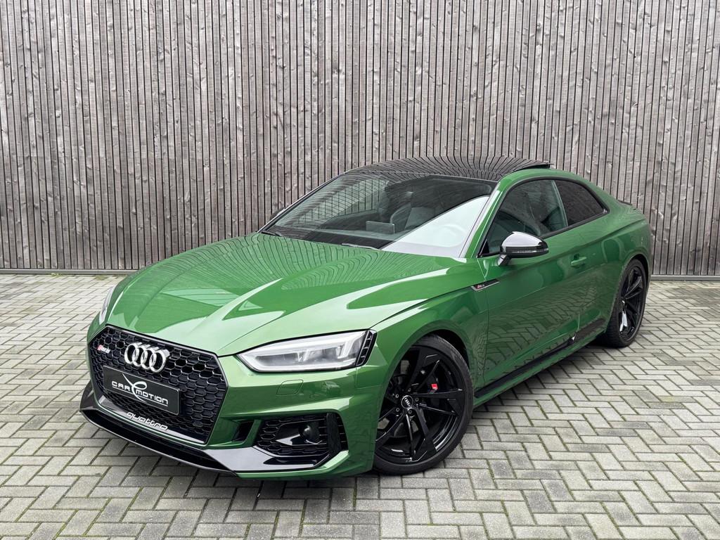 Audi RS5 Coupe 2.9 TFSI /B&0/PANO/MASSAGE/ACC/CARBON, Auto's, Audi, Gebruikt, RS5, Bedrijf, Vierwielaandrijving