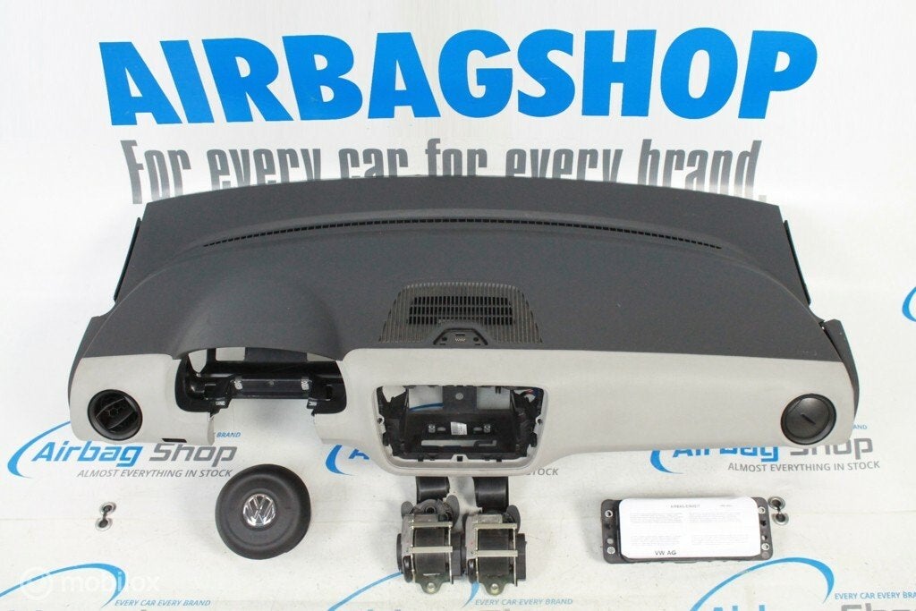 Airbag set - Dashboard zwart grijs Volkswagen Up (2012-2016), Auto-onderdelen, Dashboard en Schakelaars, Gebruikt, Ophalen of Verzenden