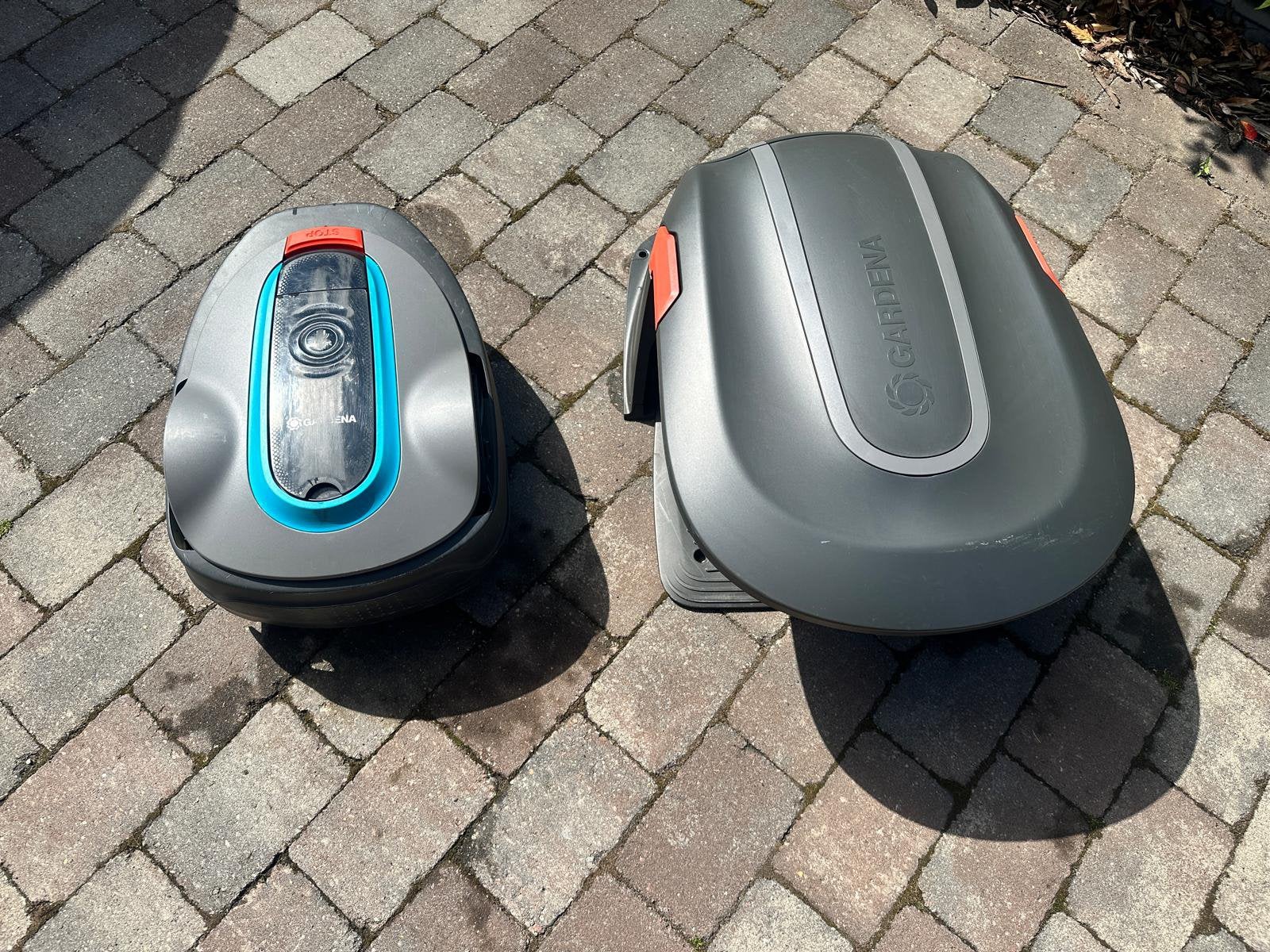 Gardena robotmaaier smart sileno city 250m2, Tuin en Terras, Robotmaaiers, Ophalen, Gebruikt, Minder dan 20 cm, Bestuurbaar via app