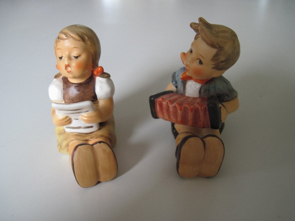 Musicale Jongen & Meisje van M.J. Hummel - Goebel - 496 389, Ophalen of Verzenden, Zo goed als nieuw, Hummel