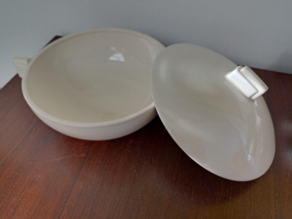 2 vintage dekschalen te koop, Verzamelen, Retro, Huis en Inrichting, Ophalen of Verzenden