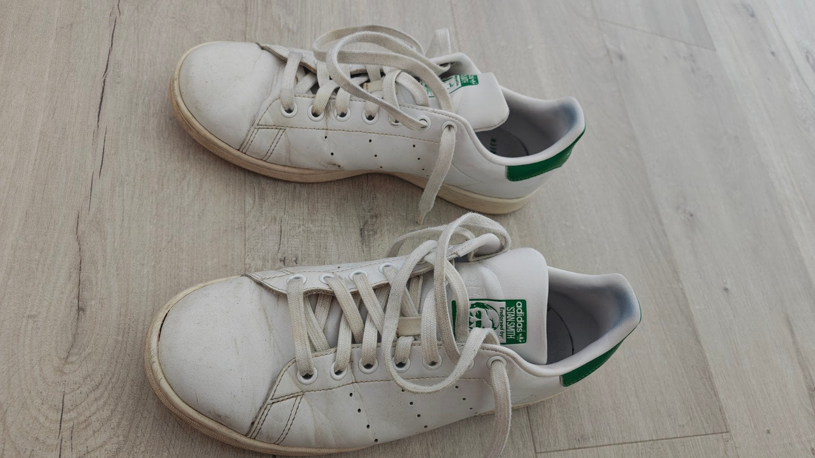 Adidas Stan Smith sneakers - Maat 41 1/3, Wit, Ophalen of Verzenden, Sneakers of Gympen, Adidas